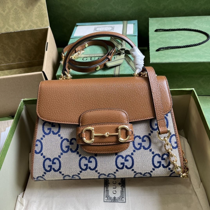 G*u*i top handle bags